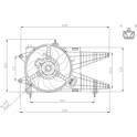 Radiator fan NRF - 47963