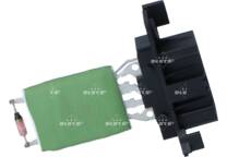 Resistor, interior blower