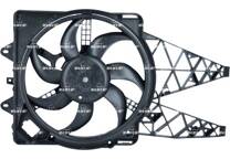 Ventilador, refrigeração do motor