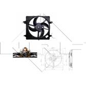 Ventilador, refrigeração do motor NRF - 47259