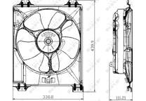 Ventilador, refrigeração do motor