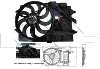 Ventilador, refrigeración del motor