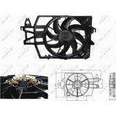 Ventola, Raffreddamento motore NRF - 47683