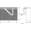 Verdamper, airconditioning NRF - 36088