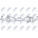 Antriebswellen NTY - NPW-TY-180