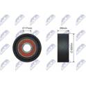 Deflection/Guide Pulley, V-ribbed belt NTY - RNK-PL-021
