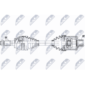 Drive Shaft NTY - NPW-MZ-051