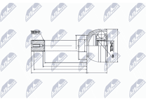 Homokineet reparatie set, aandrijfas