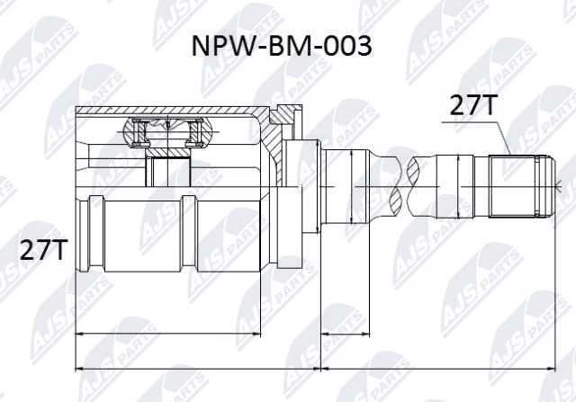 Joint Kit, drive shaft