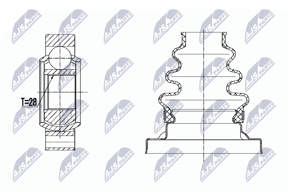 Joint Kit, drive shaft
