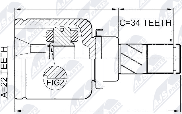 Joint Kit, drive shaft