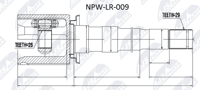 Joint Kit, drive shaft