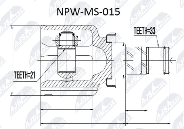 Joint Kit, drive shaft