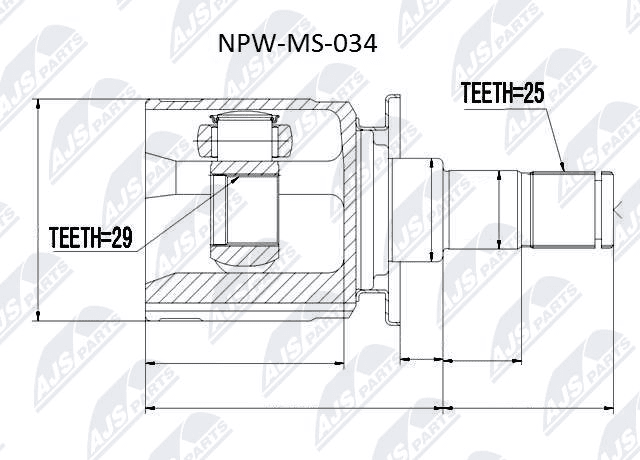 Joint Kit, drive shaft