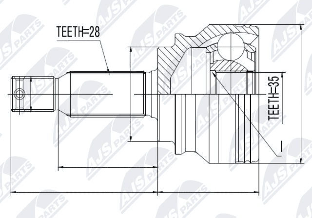 Joint Kit, drive shaft