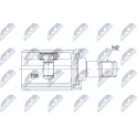 Joint Kit, drive shaft NTY - NPW-BM-061