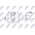 Joint Kit, drive shaft NTY - NPW-BM-124