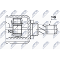 Joint Kit, drive shaft NTY - NPW-BM-144