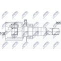 Joint Kit, drive shaft NTY - NPW-FT-046