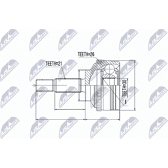 Joint Kit, drive shaft NTY - NPZ-RE-012