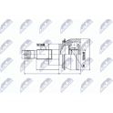 Joint Kit, drive shaft NTY - NPZ-TY-076