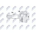 Joint Kit, drive shaft NTY - NPZ-TY-096