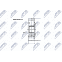 Joint, propshaft NTY - NPW-BM-005