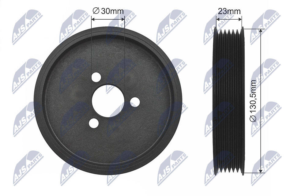 Pulley, power steering pump