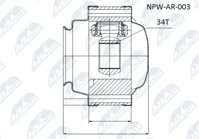 Joint Kit, drive shaft