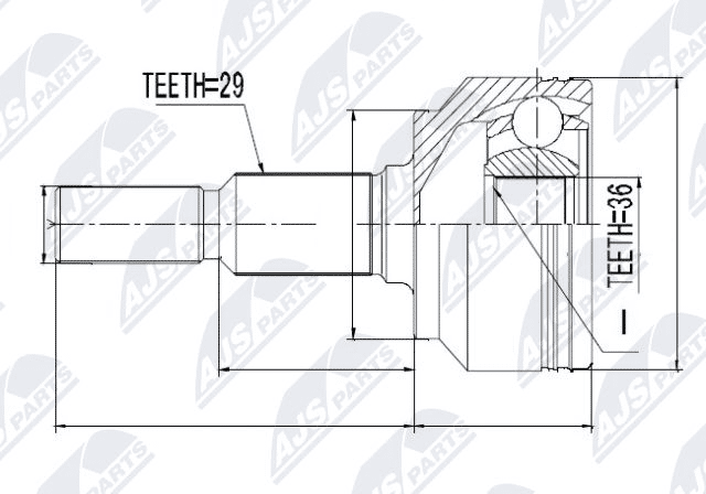 Joint Kit, drive shaft