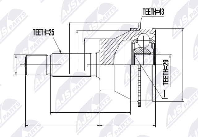 Joint Kit, drive shaft