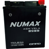 Batterie moto YTX7L-BS SLA NUMAX - NTX7L-BS SLA