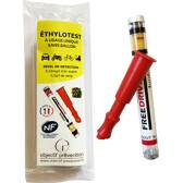 Ethylotests u.u. senza pallone da 0,50 g/l di sangue NF OBJECTIF PREVENTION - OPFREEDRIVE2-0.25