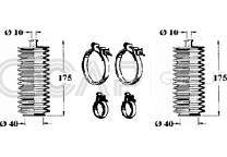 Febi-Bilstein 19919 Joint-soufflet De Direction - Compatible Citroën Xantia, Peugeot 405 - Caoutchouc