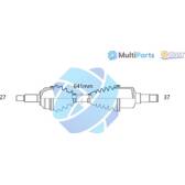 Aandrijfas ODM-MULTIPARTS - 18-161130