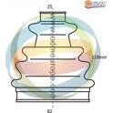 Faltenbalgsatz, Antriebswelle ODM-MULTIPARTS - 21-990268