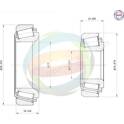 Radlagersatz ODM-MULTIPARTS - 70-000003