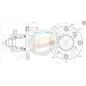 Radlagersatz ODM-MULTIPARTS - 70-000016