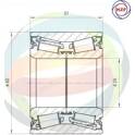 Roulement de roue ODM-MULTIPARTS - 70-000035