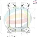 Roulement de roue ODM-MULTIPARTS - 70-000042