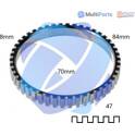 Sensorring, ABS ODM-MULTIPARTS - 26-000011
