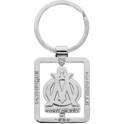 OM houten/metalen sleutelhanger OLYMPIQUE DE MARSEILLE - OMFKR50