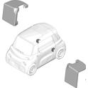 Verschillende Interieuronderdelen Rocks-e Opel Rocks-e - 9838937180