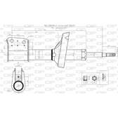 Amortiguador delantero OPEN PARTS - SAB8122.31