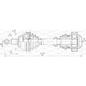 Antriebswelle OPEN PARTS - DRS6409.00