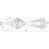 Antriebswelle OPEN PARTS - DRS6410.00