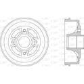 Brake Drum OPEN PARTS - BAD9006.30