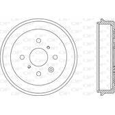 Brake Drum OPEN PARTS - BAD9071.10
