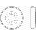 Brake Drum OPEN PARTS - BAD9095.10
