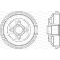 Brake Drum OPEN PARTS - BAD9097.30